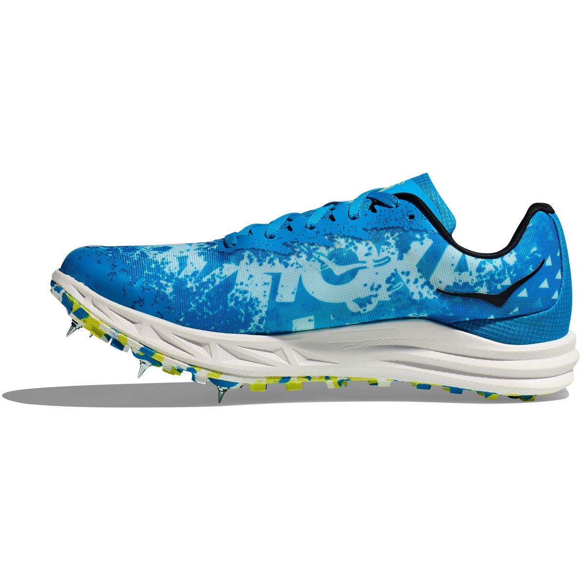 Hoka Crescendo XC Running Spikes - Unisex - Dive Blue/Evening Primrose