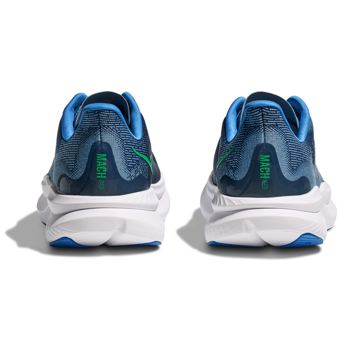 Hoka Mach 6 Running Shoes - Mens - Downpour/Thunder Cloud