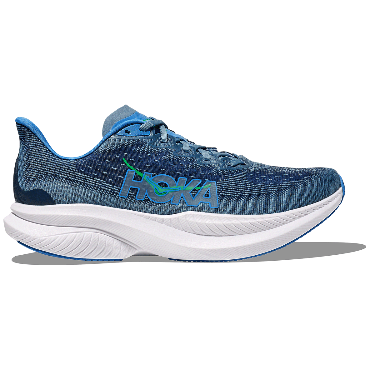 Hoka Mach 6 Running Shoes - Mens - Downpour/Thunder Cloud