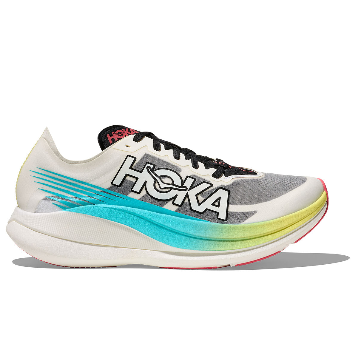 Hoka U Rocket X 2 Running Shoes - Mens - Yuzu/Cielo Blue