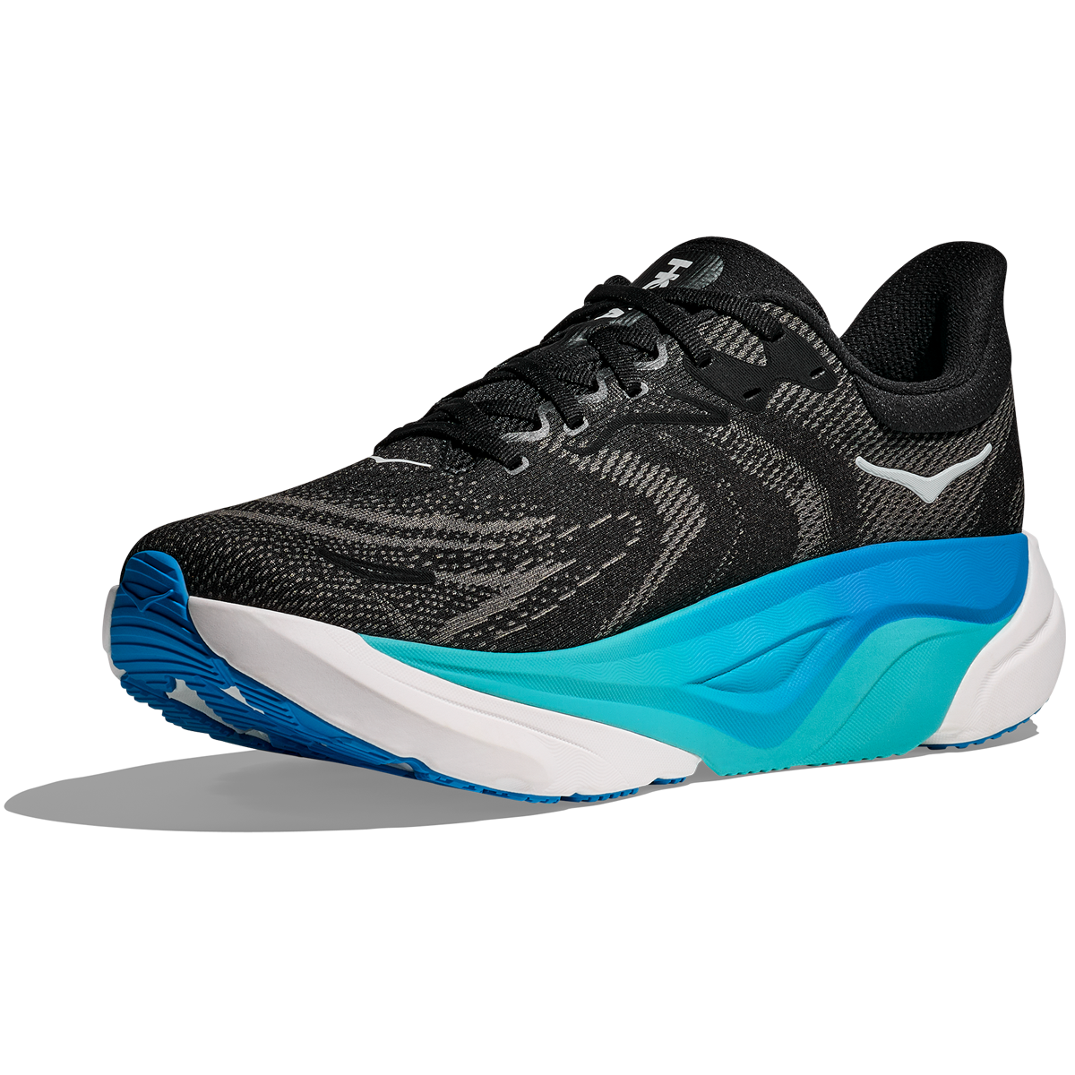Hoka Arahi 8 Running Shoes - Mens - Black/Skyward Blue