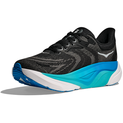 Hoka Arahi 8 Running Shoes - Mens - Black/Skyward Blue